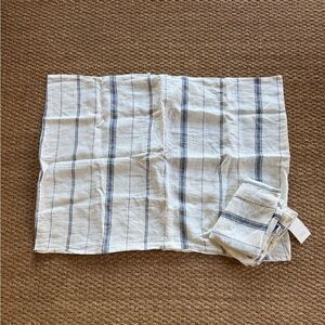 Pair 100% Linen XXL Pillow Shams Zara Home